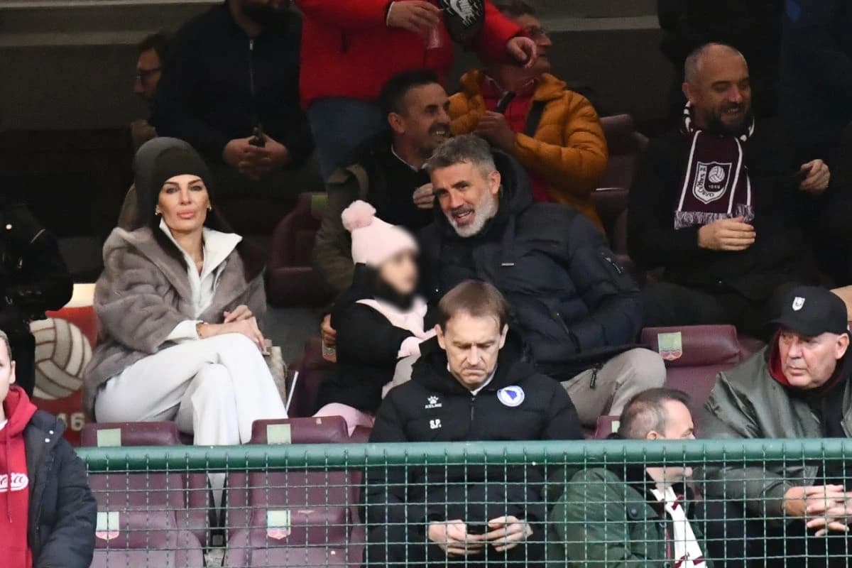 Mamić na Koševo doveo 11 godina mlađu suprugu, Barbarez poslao svog "izaslanika"