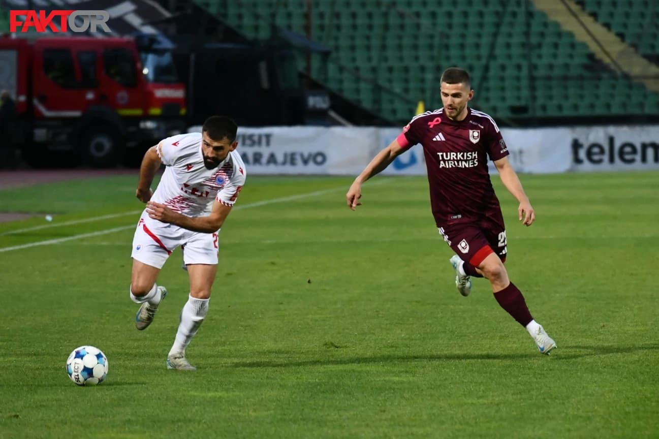TOK UTAKMICE/ Sarajevo - Zrinjski 1:1
