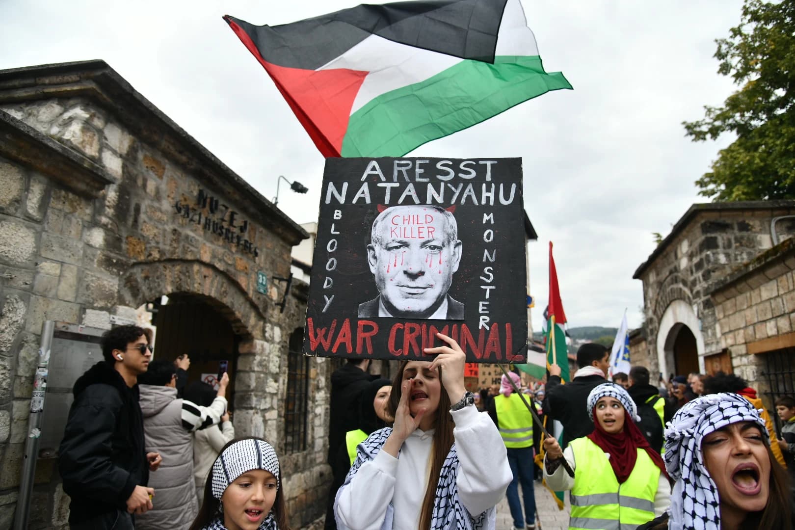 Zdravstveni i prosvjetni radnici dolaze na veliki protest za Palestinu u nedjelju u Sarajevu