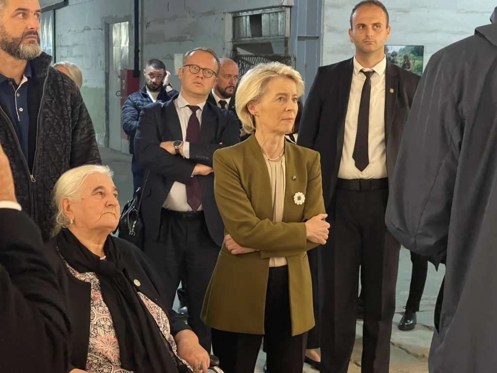 Von der Leyen u Potočarima: Evropska unija će uvijek pamtiti genocid u Srebrenici