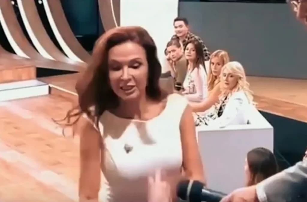 Evelina Bledans, ruska glumica trudna u 49. godini