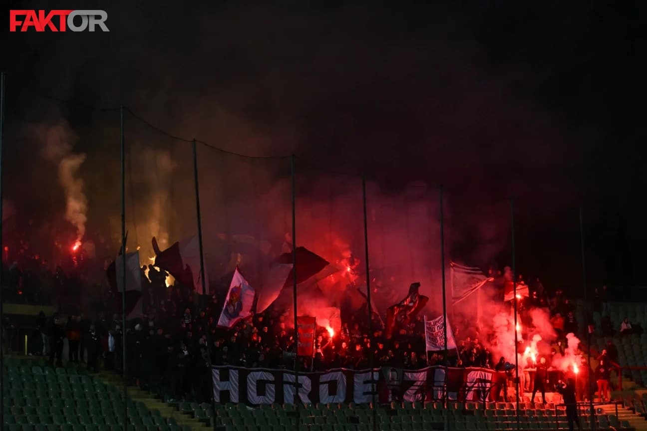 Horde zla slave 79. rođendan voljenog kluba: Koreografija i vatromet
