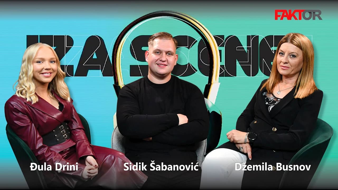 Mladi muzički talenti Đula Drini i Sidik Šabanović "Iza scene": Malo se pričalo, a malo pjevalo u studiju