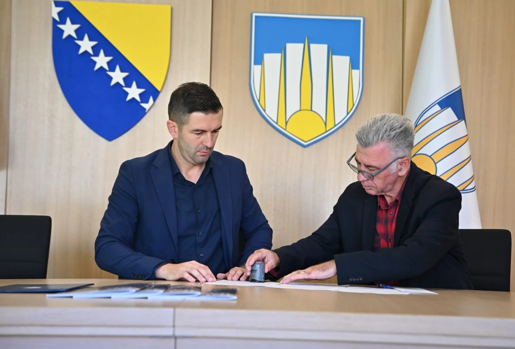 Predstavnici Općine Novi Grad Sarajevo i Udruženja dijaliziranih i transplantiranih bolesnika FBiH
