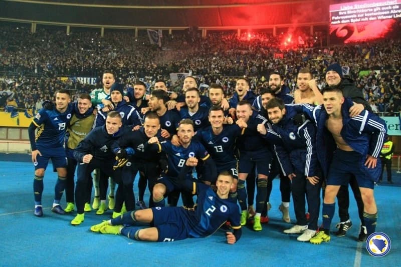 Ovako je izgledao stadion u Beču 15. novembra 2018. godine