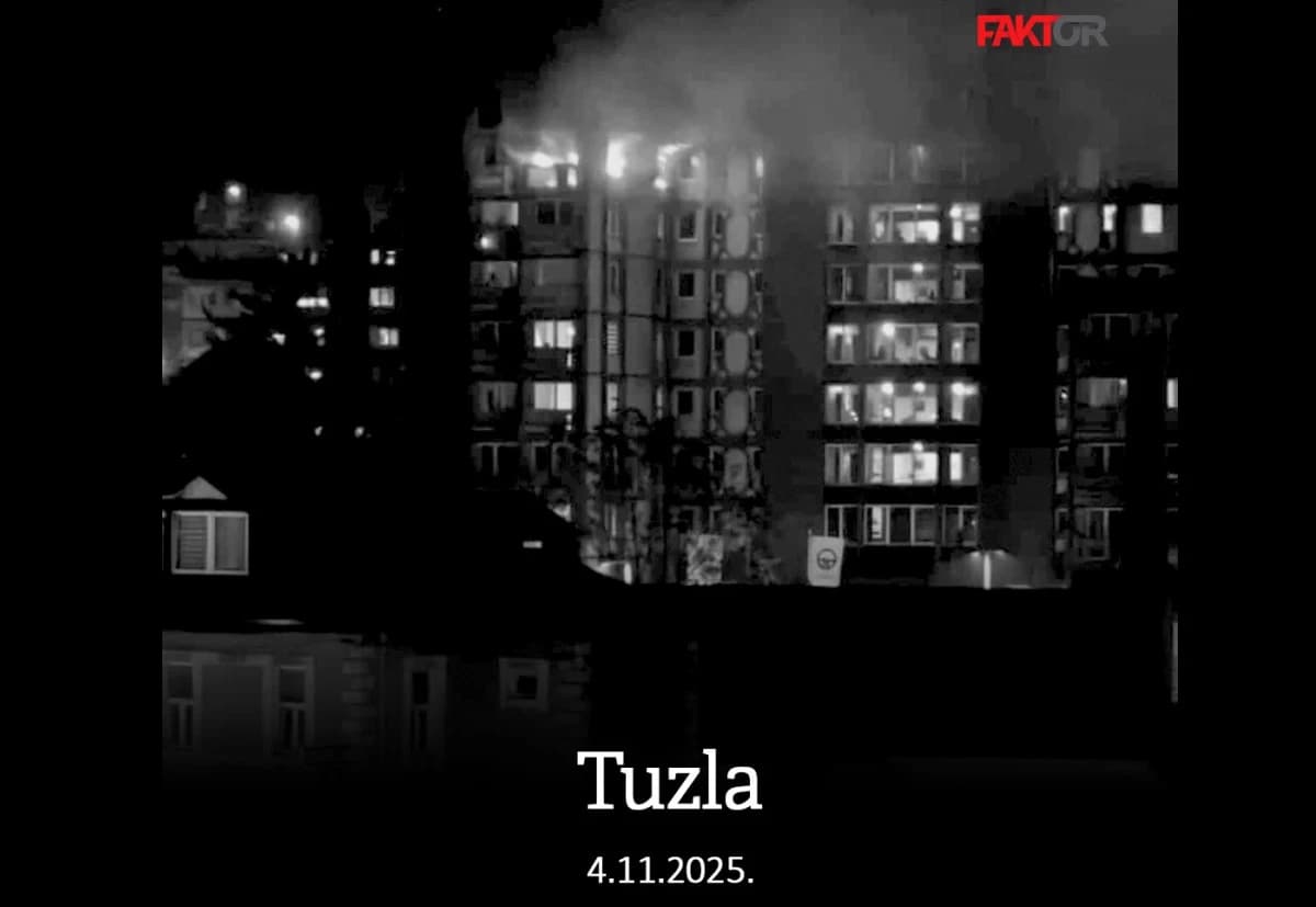 Zbog tragedije u Domu penzionera u četvrtak Dan žalosti na području Tuzlanskog kantona