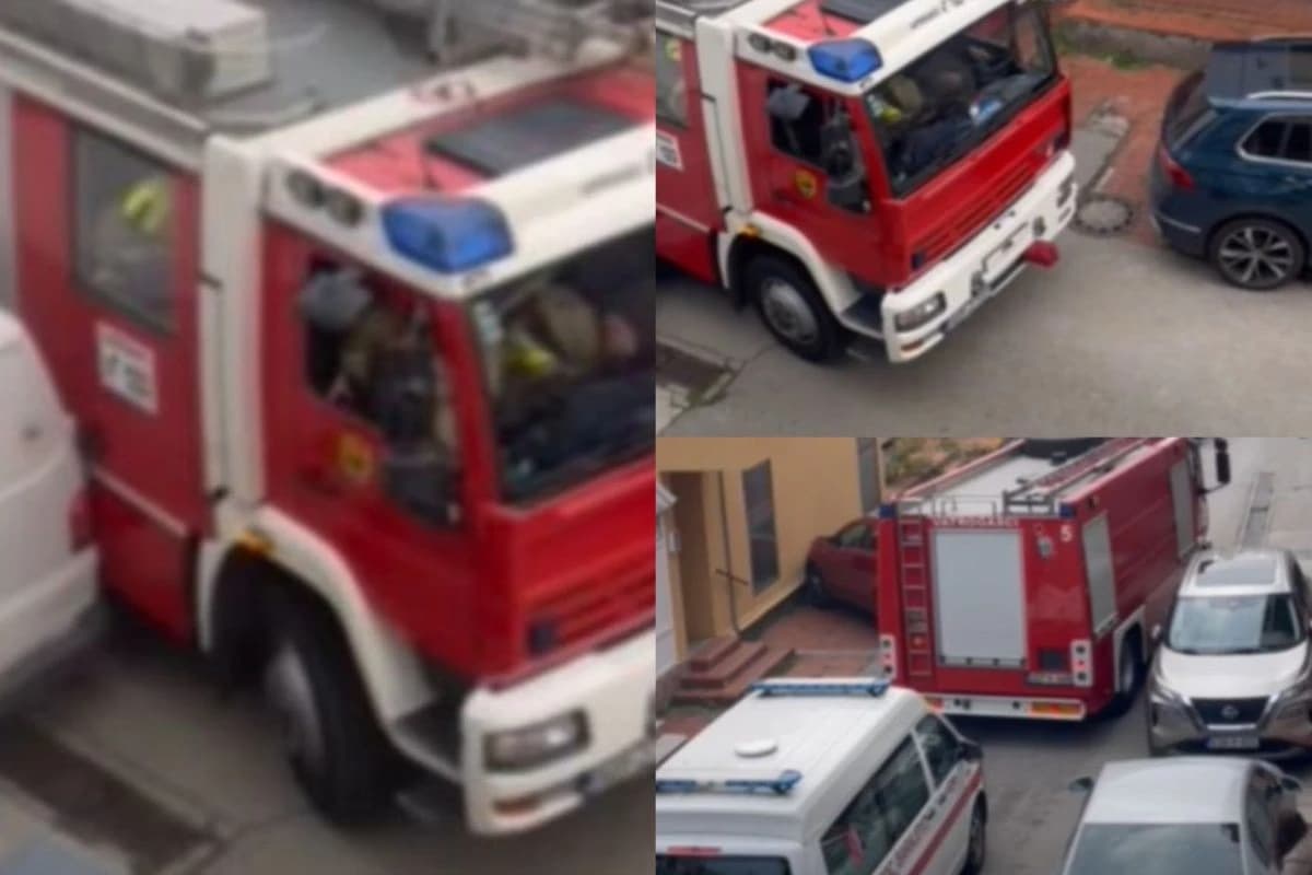 Gorio stan na Ciglanama u Sarajevu, vatrogasci jedva prošli zbog parkiranih vozila