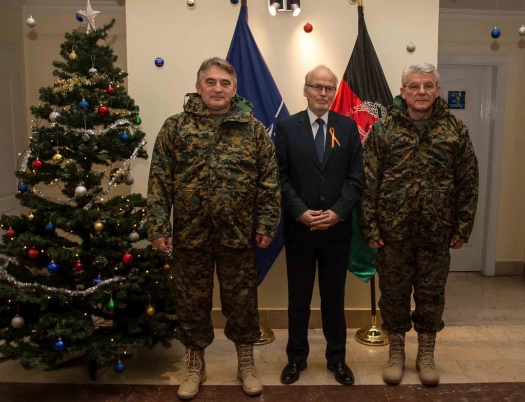 Komšić i Džaferović sa zvaničnicima Afganistana i NATO-a: OSBiH daju veliki doprinos miru i stabilnosti