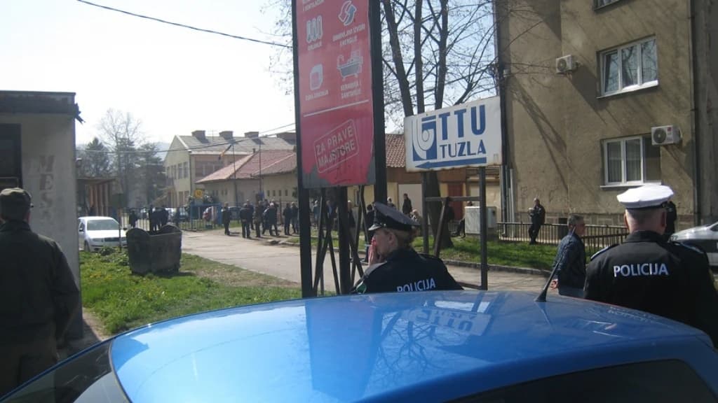 Jedan od protesta bivših radnika tuzlanskih TTU-a