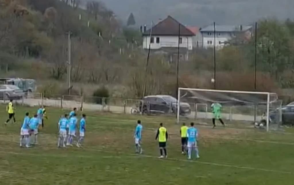 Ovakvu odbranu golmana na bh. stadionu još uvijek niste vidjeli
