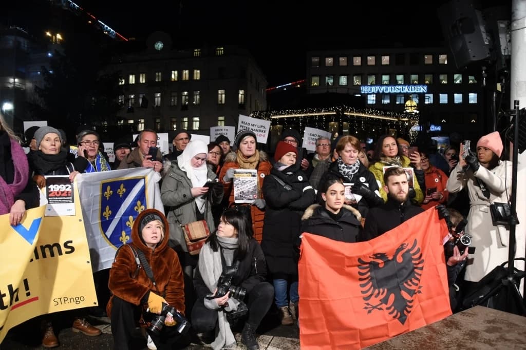Protest u Stokholmu