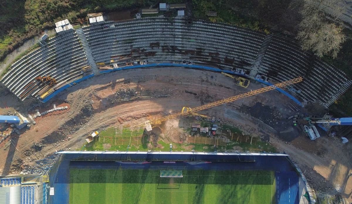Grbavica liči na na veliko gradilište