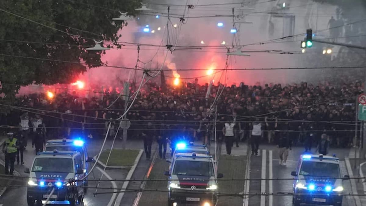Navijači Austrije pripremaju spektakl za utakmicu protiv BiH