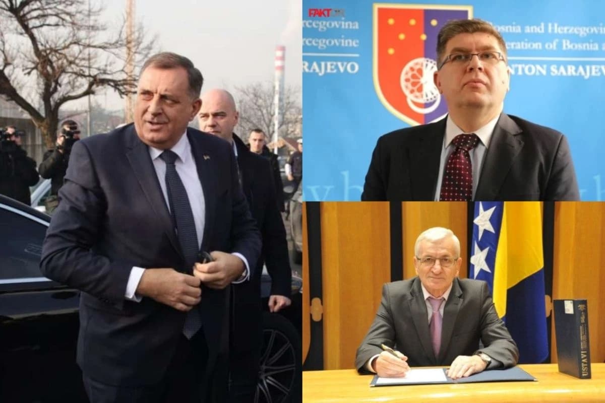 Milorad Dodik, Amel Kovačević i Munib Jusufović