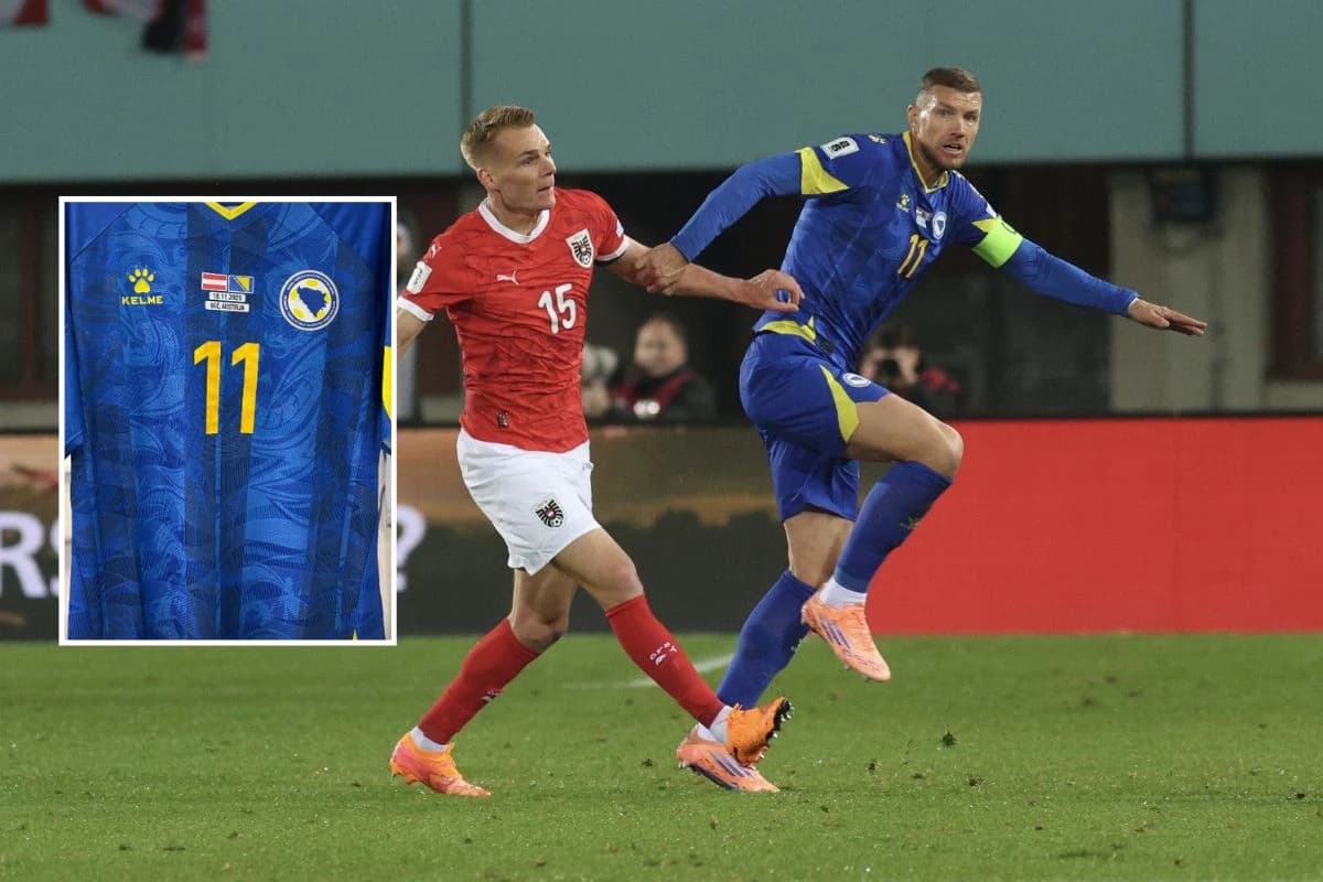 Džekin dres s utakmice Austrija - BiH završio u rukama budućeg selektora Zmajeva