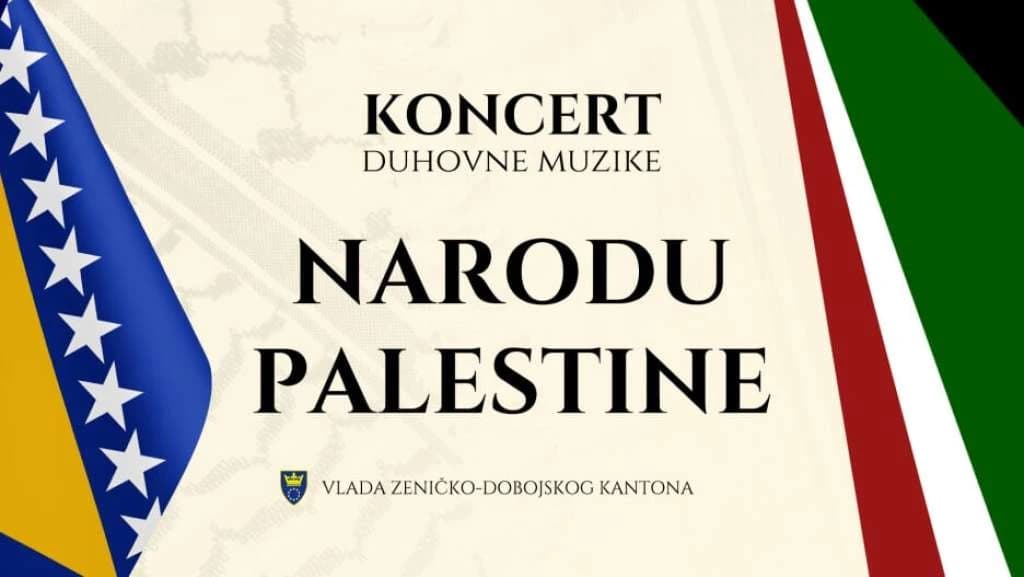 Vlada ZDK poklanja koncert narodu Palestine, večeras se očekuje otprilike pet hiljada posjetilaca