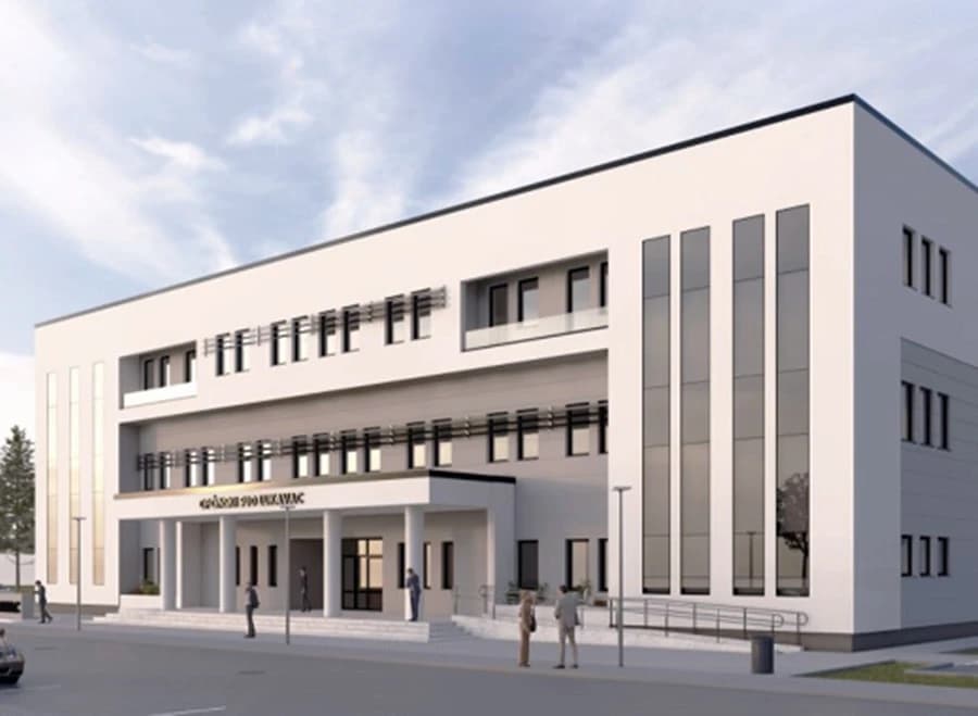 Idejno rješenje zgrade Općinskog suda Lukavac