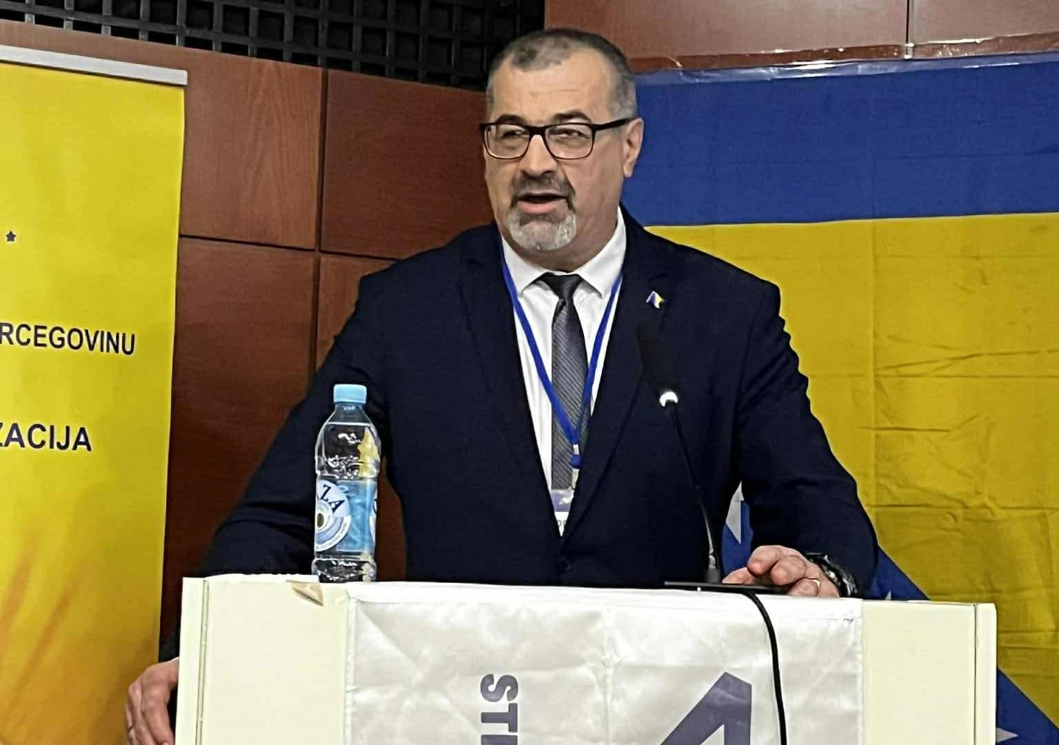 Žarko Vujović na Izbornoj skupštini SBiH