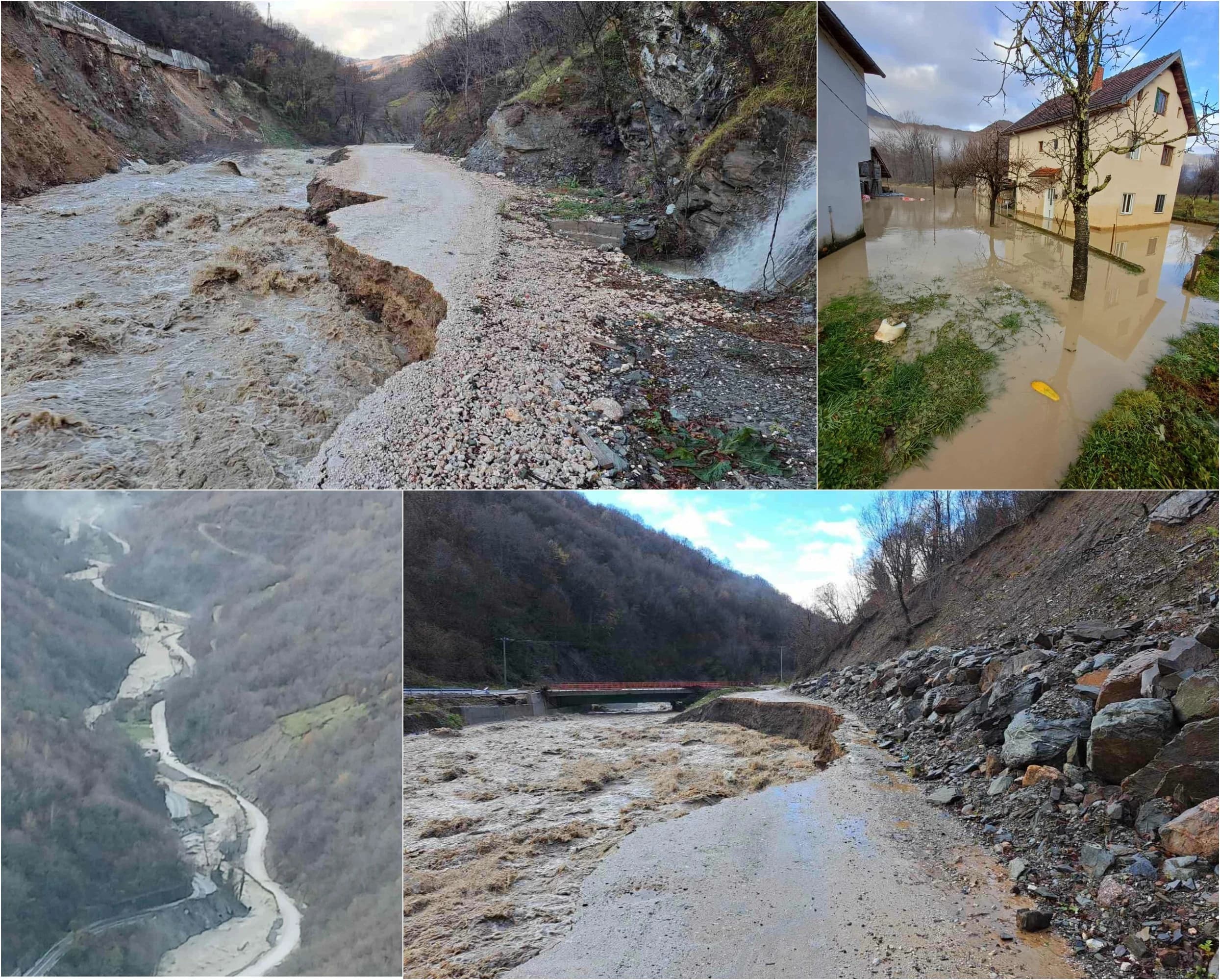Padavine donijele nove probleme: Više sela u dolini Neretvice ostalo odsječeno od svijeta