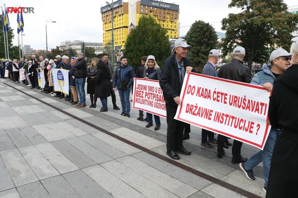 S jednog od ranijih protesta