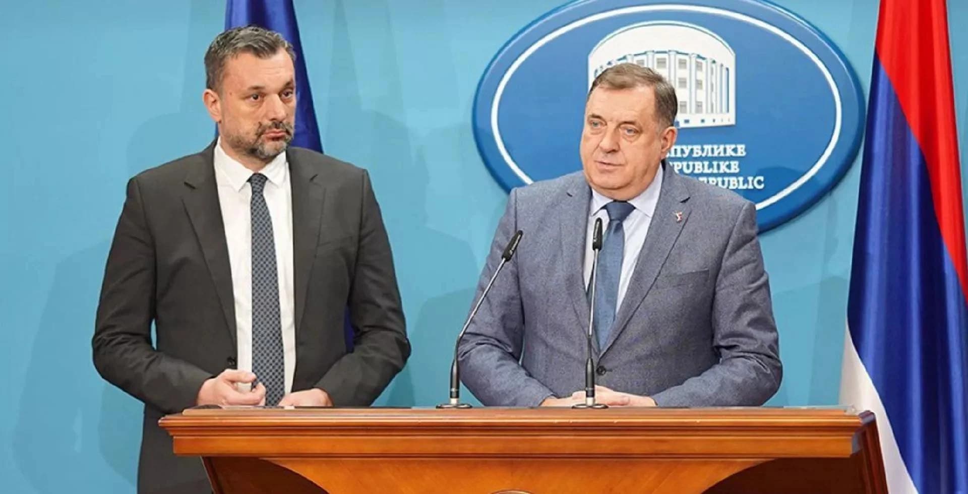 Elmedin Konaković i Milorad Dodik