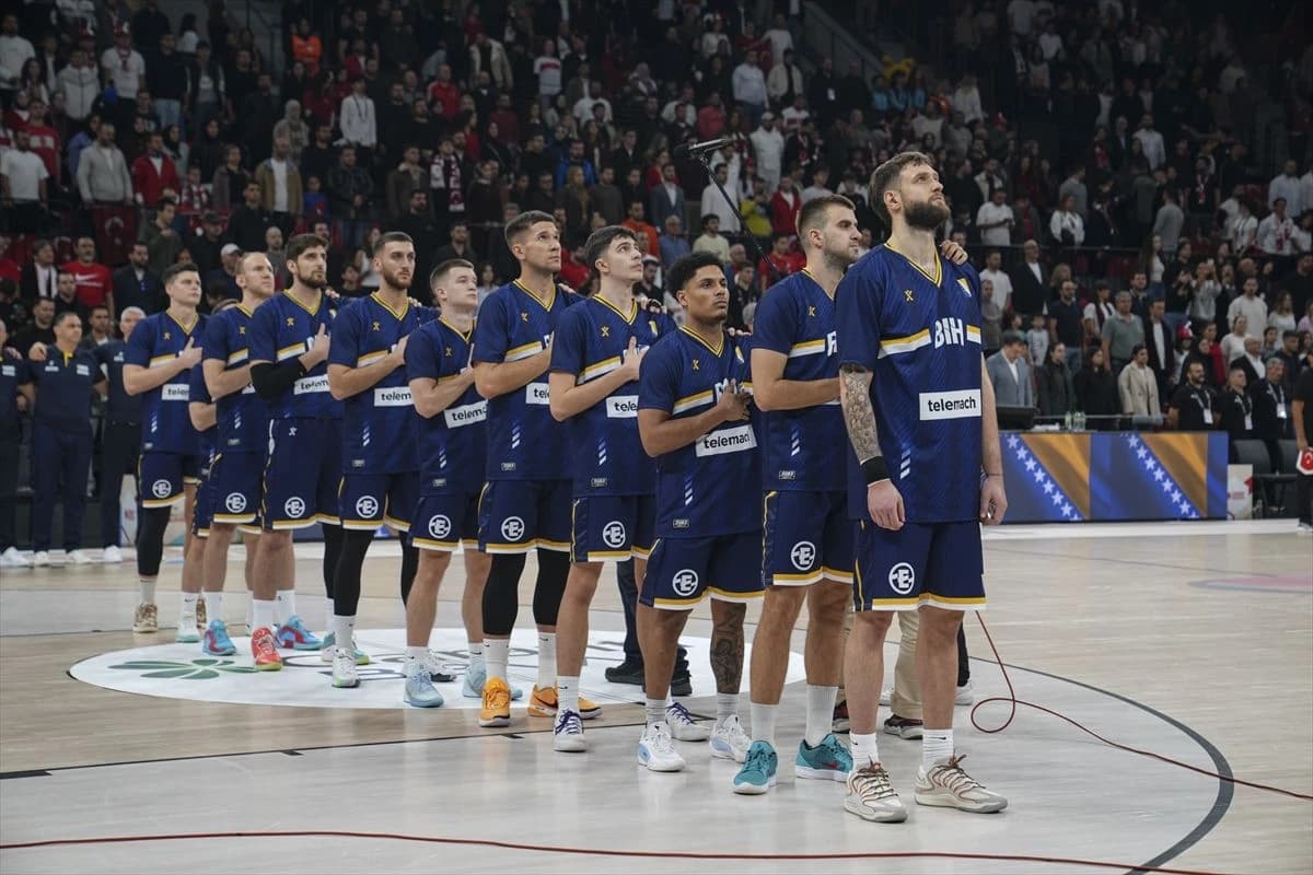 Košarkaši BiH večeras protiv Srbije u Skenderiji