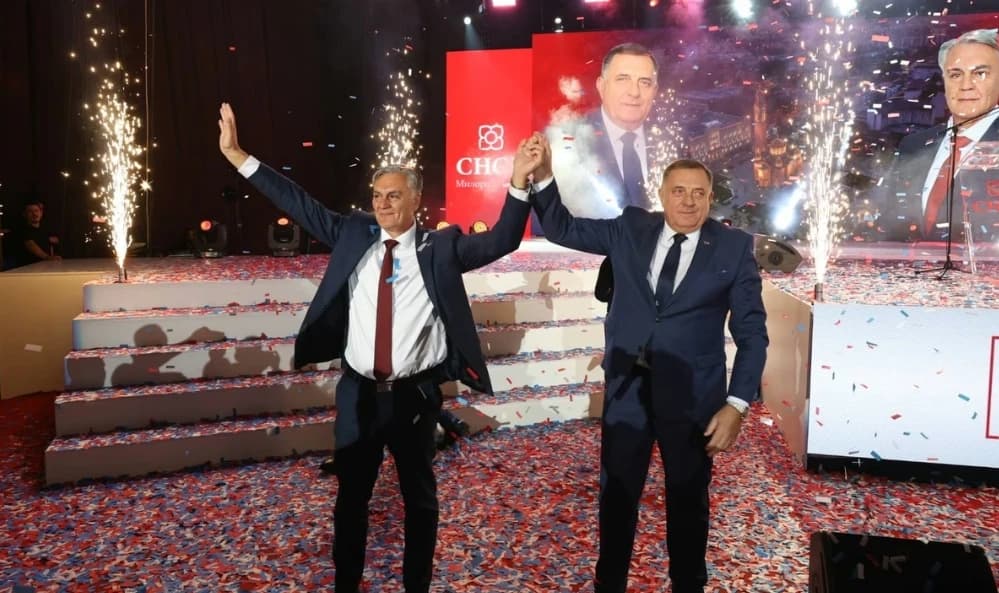 Siniša Karan i Milorad Dodik