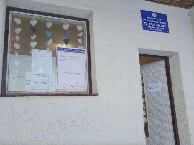 Biračko mjesto u Korićanima