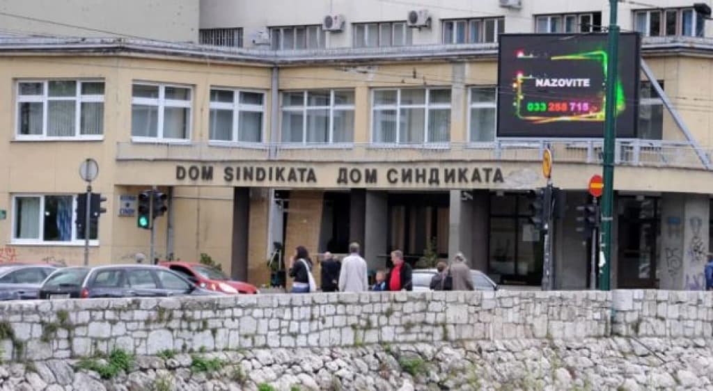 Sjedište Saveza samostalnih sindikata BiH