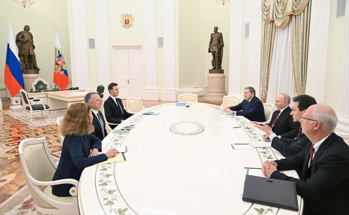 Putin s Trumpovim izaslanicima
