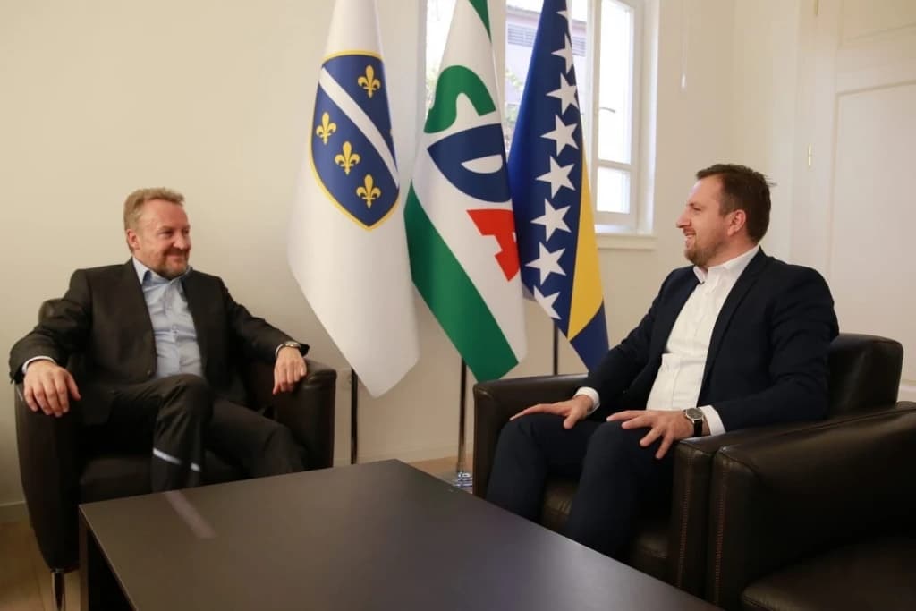 Abdulah Skaka i Bakir Izetbegović