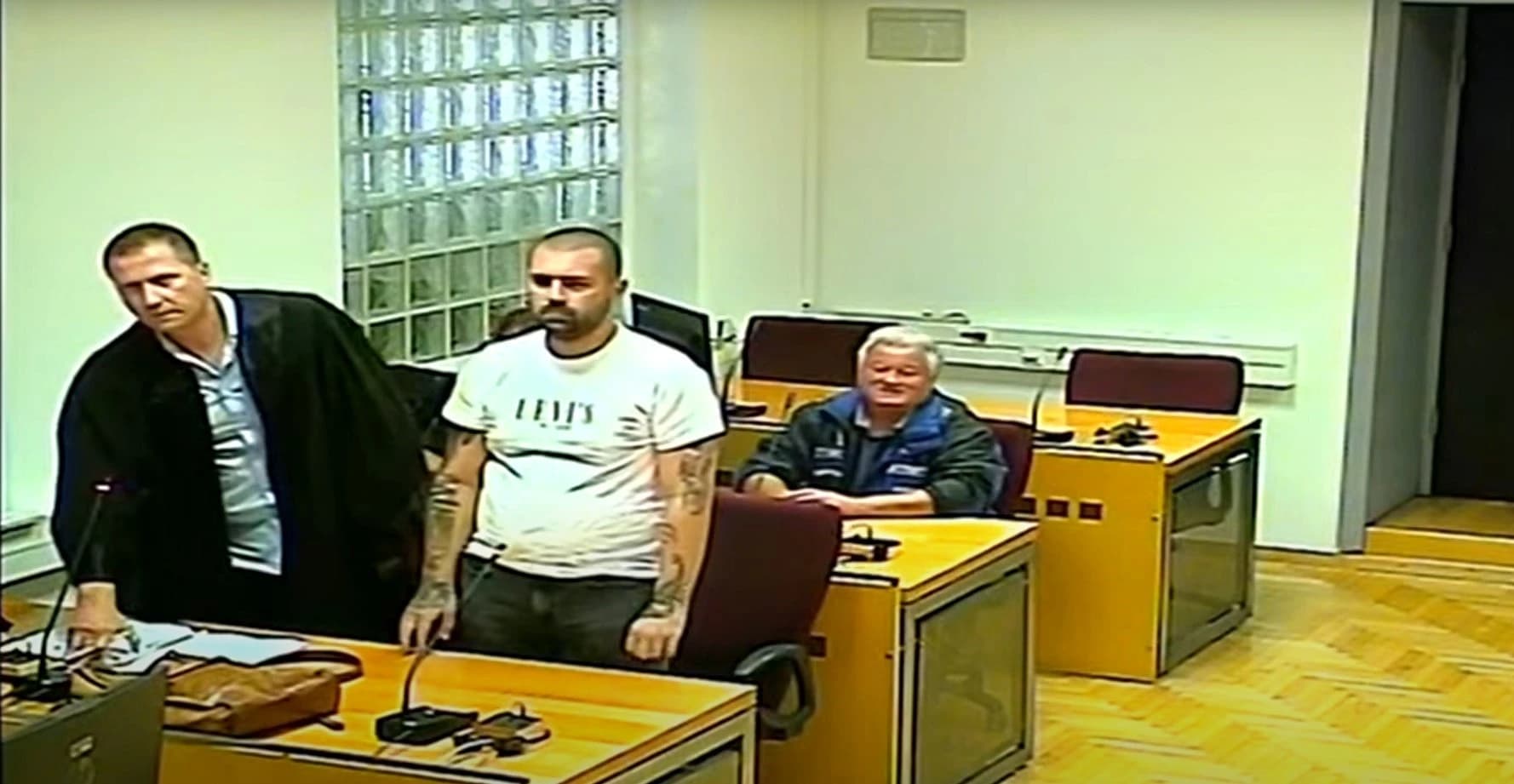 Marko Plavšić u prvom redu
