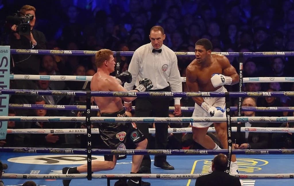Anthony Joshua Aleksander Povetkin