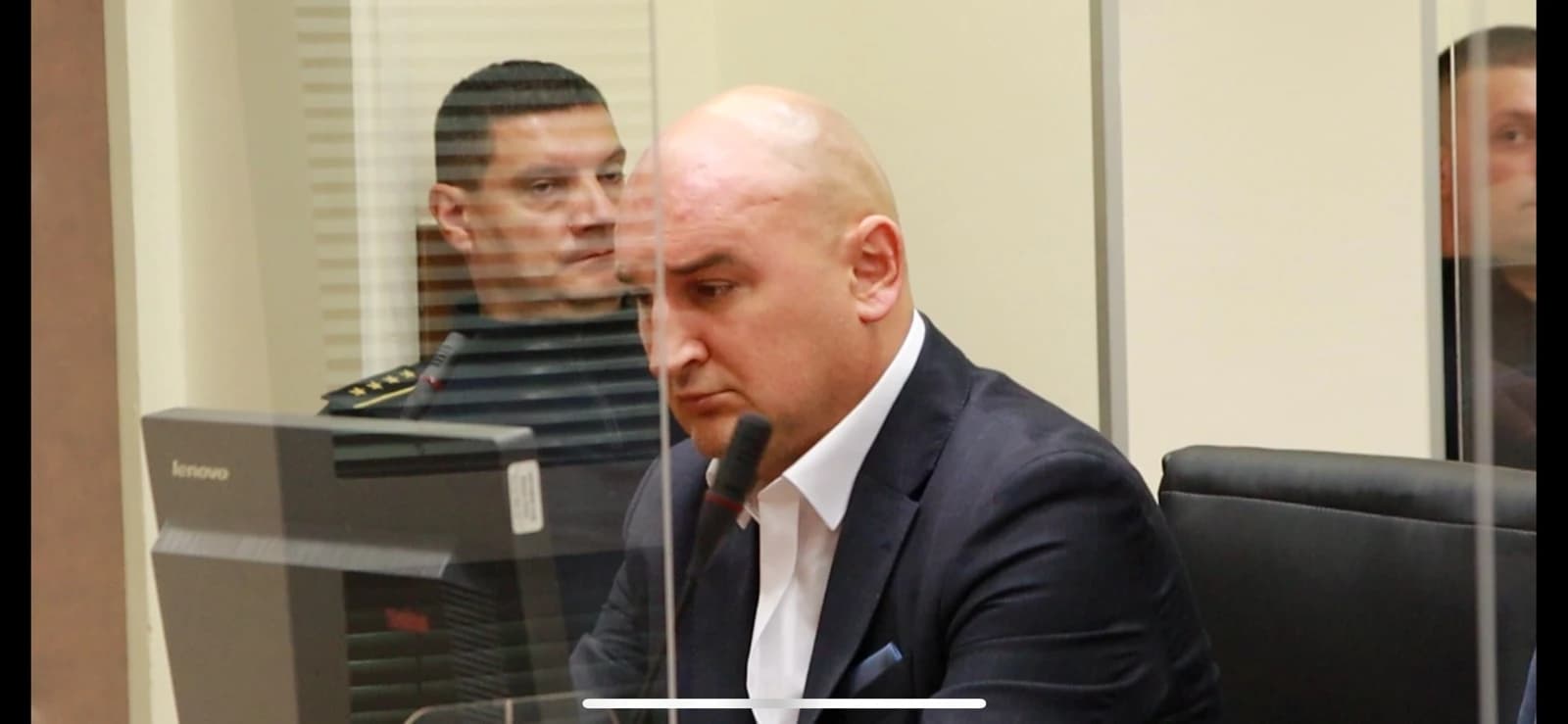 Aleksandar Džombić u sudnici
