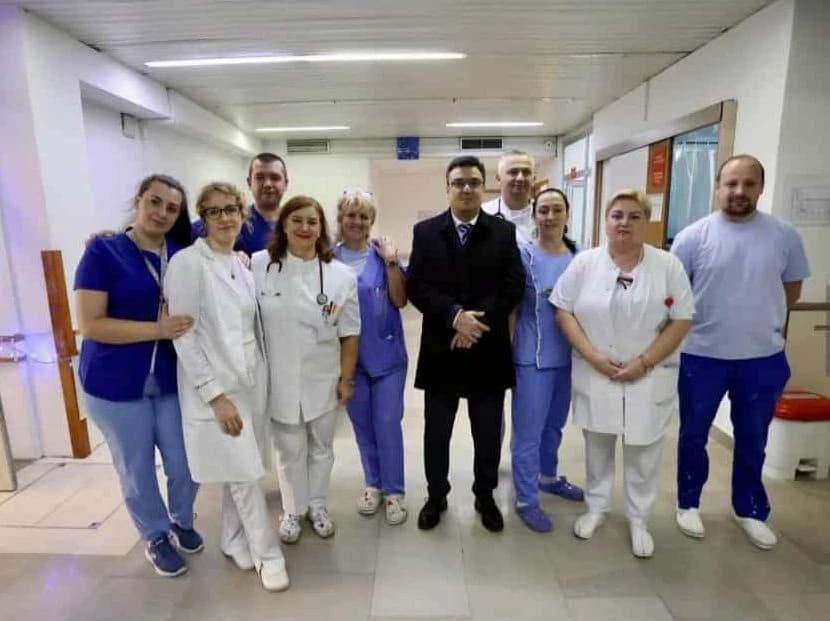 Uposlenici Odjela urgentnog centra Opće bolnice Sarajevo