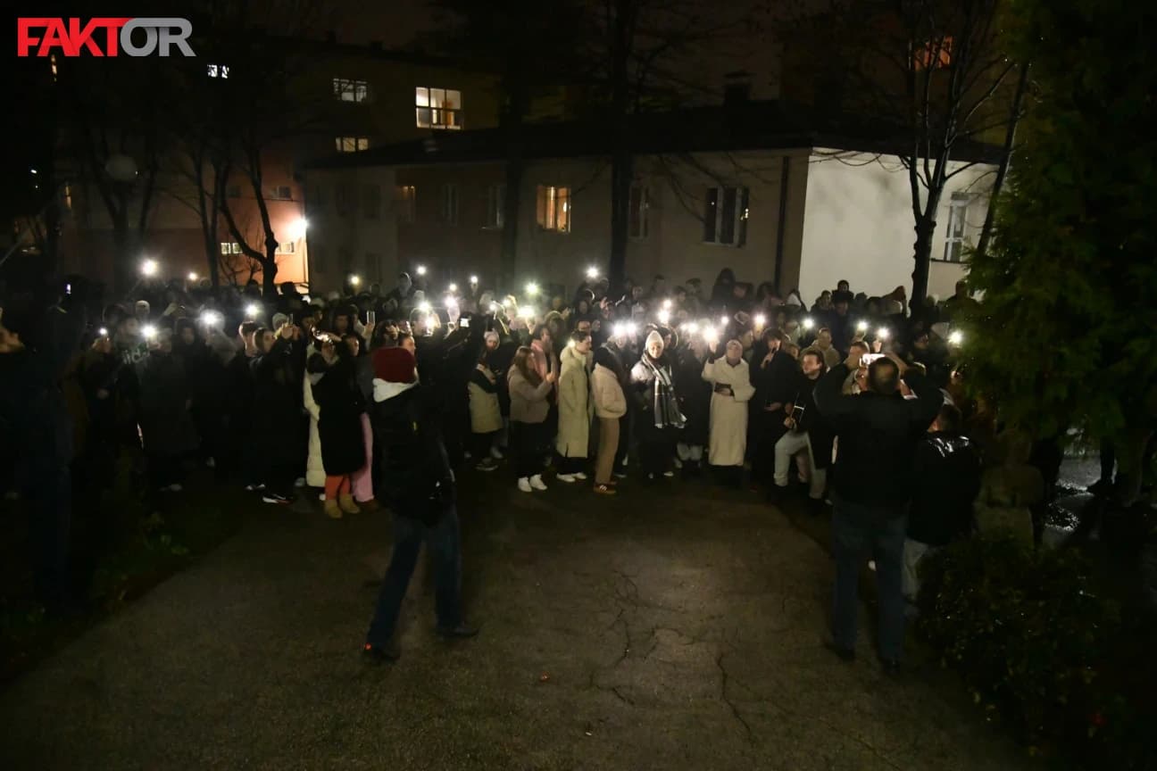 Protest studenata na Bjelavama