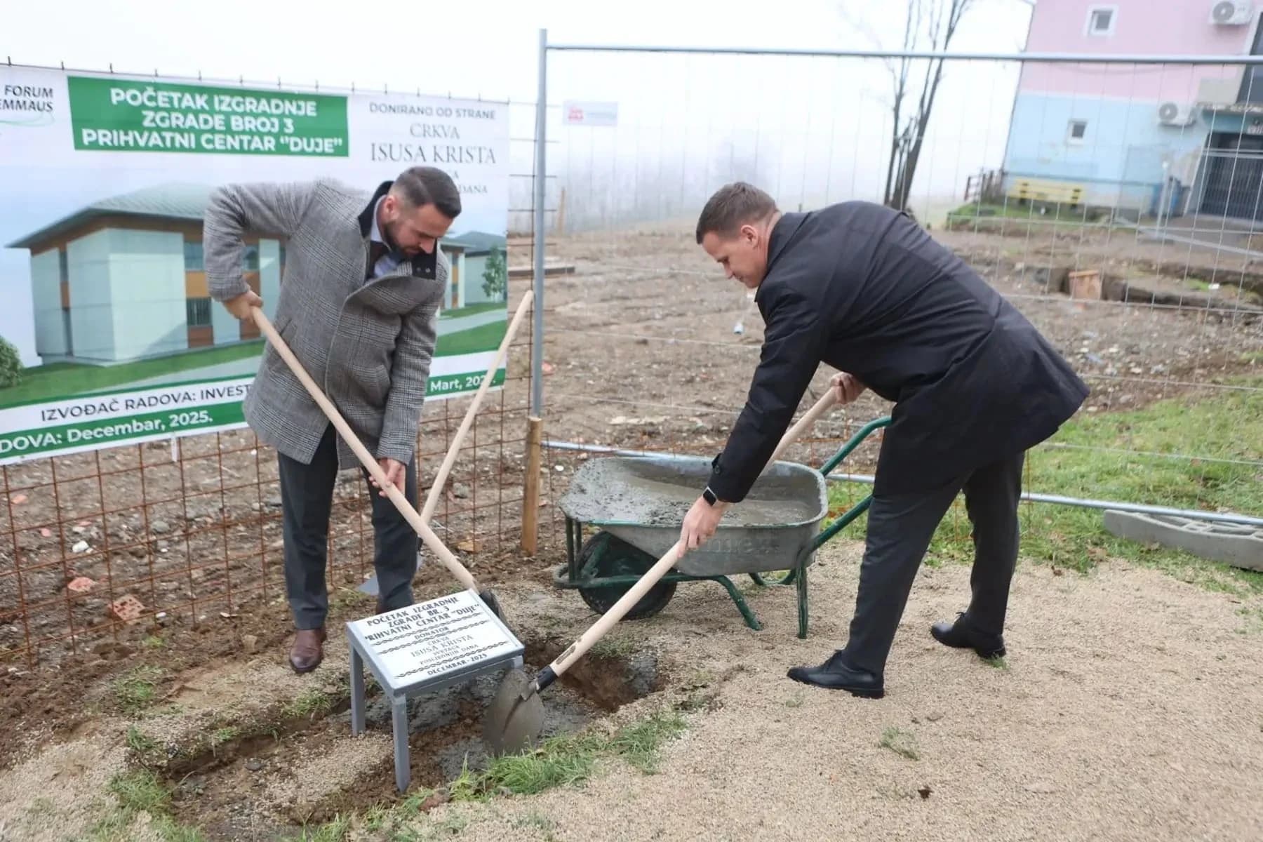 Položen kamen temeljac za novi objekat u Centru "Duje": Trenutno brine o otprilike 480 korisnika