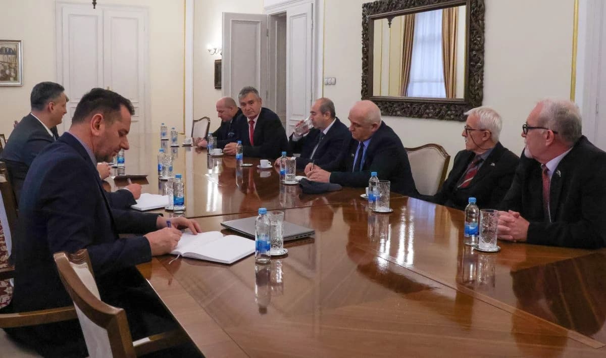 Denis Bećirović i predstavnici Udruženja generala BiH