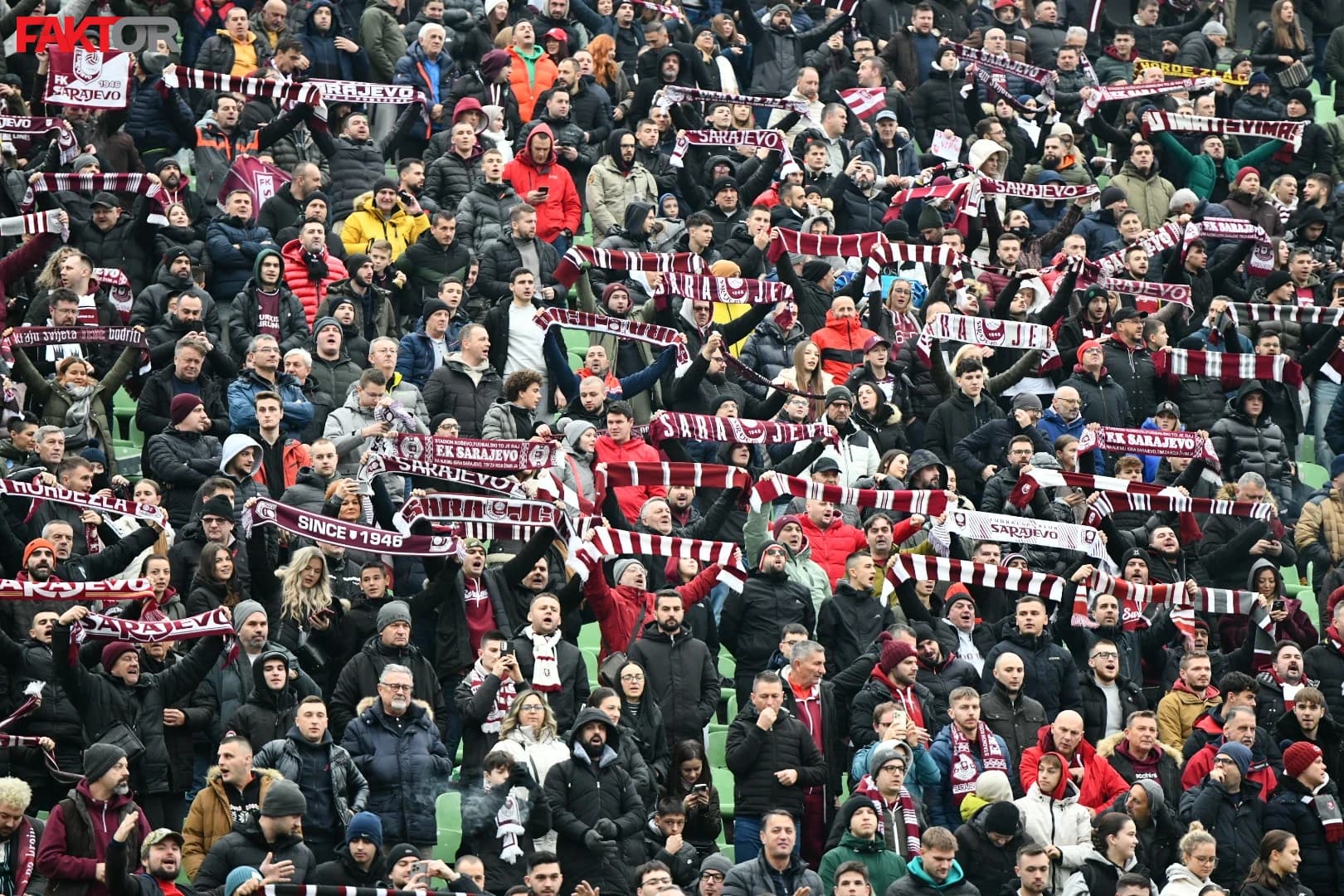 Koliko navijača je gledalo vječiti derbi na Koševu?