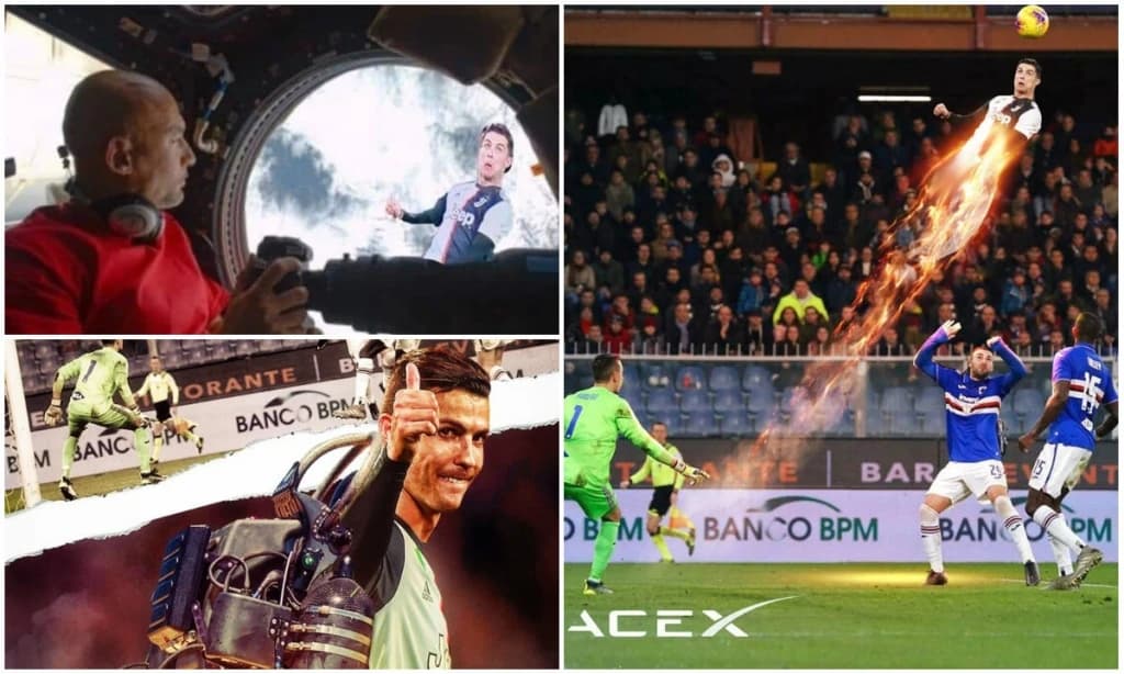 Cristiano Ronaldo nebeskim letom "zapalio" društvene mreže