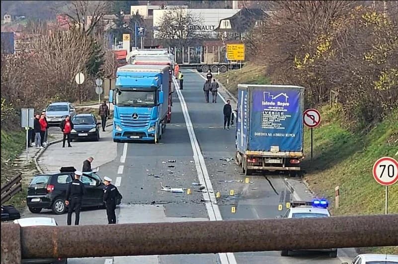 Saobraćajna nesreća kod Zenice: Jedna osoba povrijeđena u sudaru kamiona i putničkog vozila