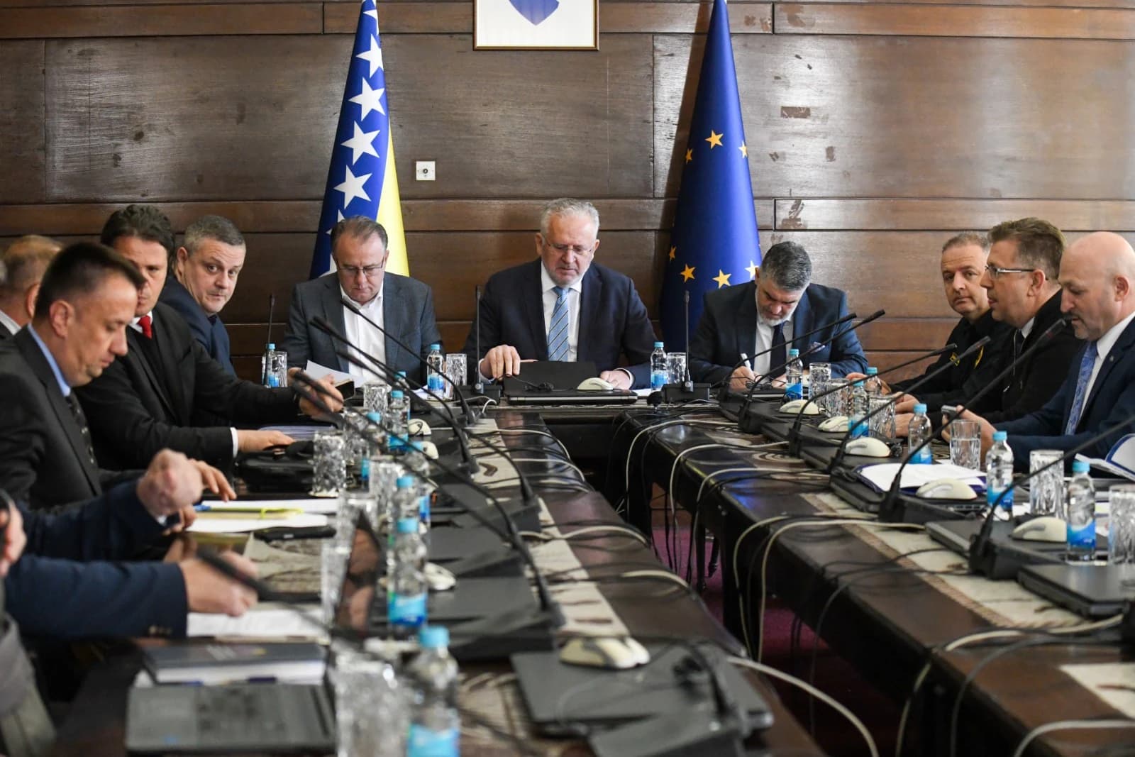 Sa jedne od sjednica Ekonomsko-socijalnog vijeća FBiH