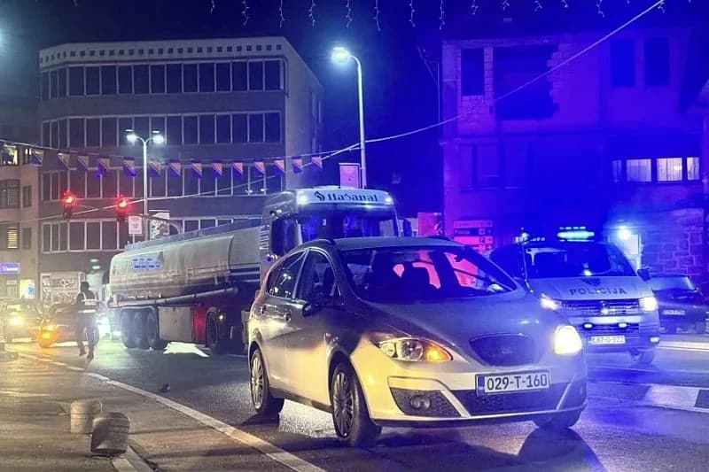 Nakon sinošnje saobraćajne nesreće u Konjicu pješak preminuo