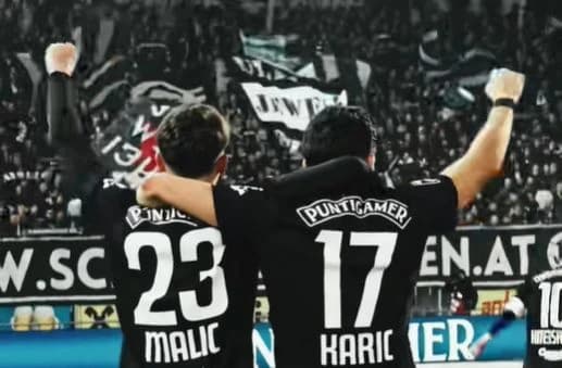 Arjan Malić i Emir Karić slave pobjedu protiv Grazera