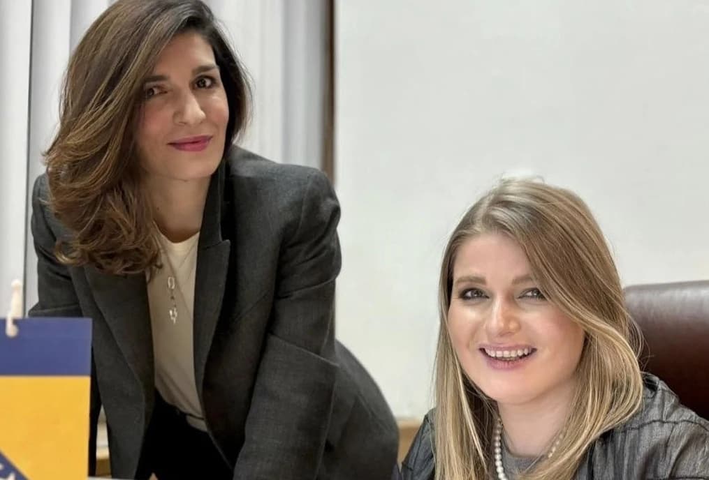 Sabina Ćudić i Mia Karamehić-Abazović