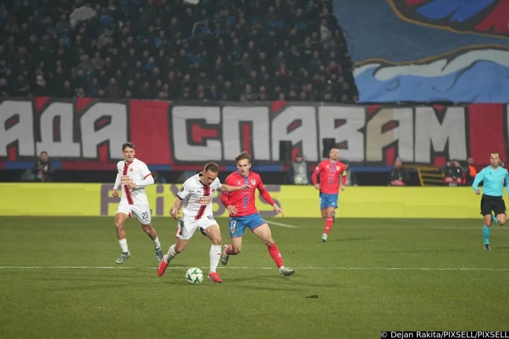 Sa meča Borac - Rapid