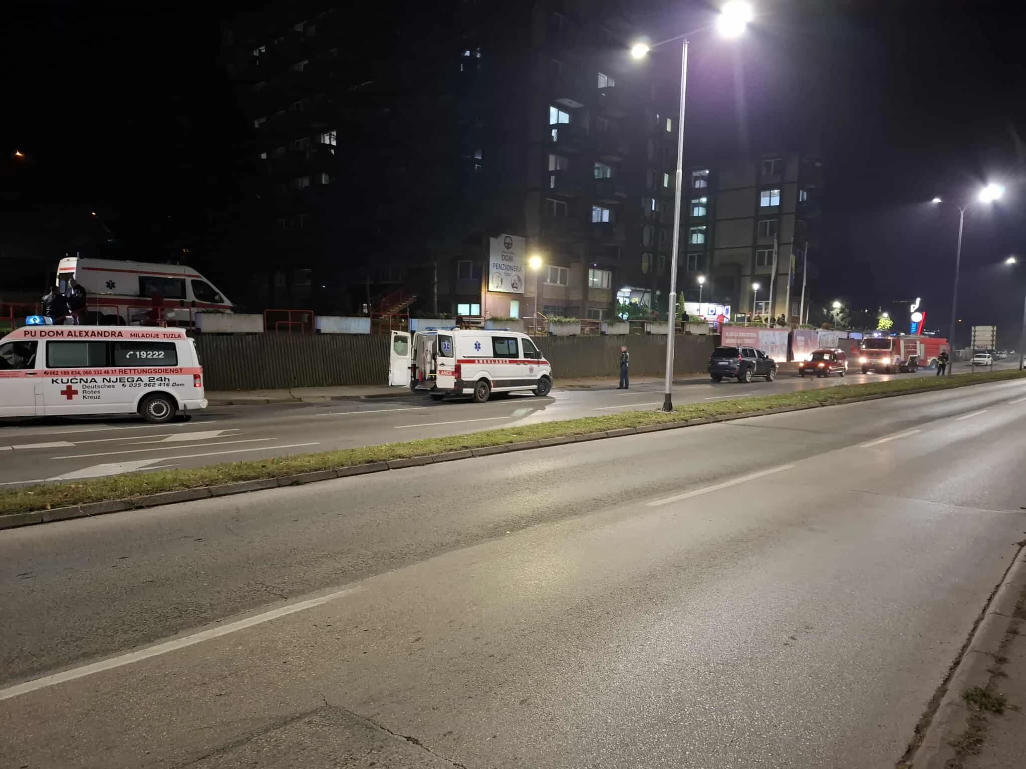 Požar u Domu penzionera Tuzla