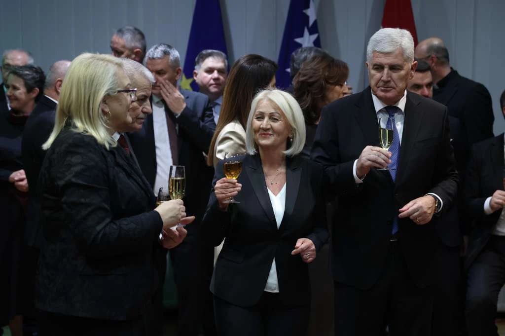 Božićni prijem Borjane Krišto