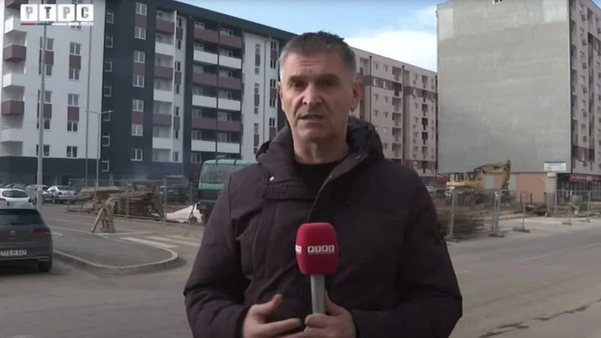 Gvozden Šarac tokom spornog priloga