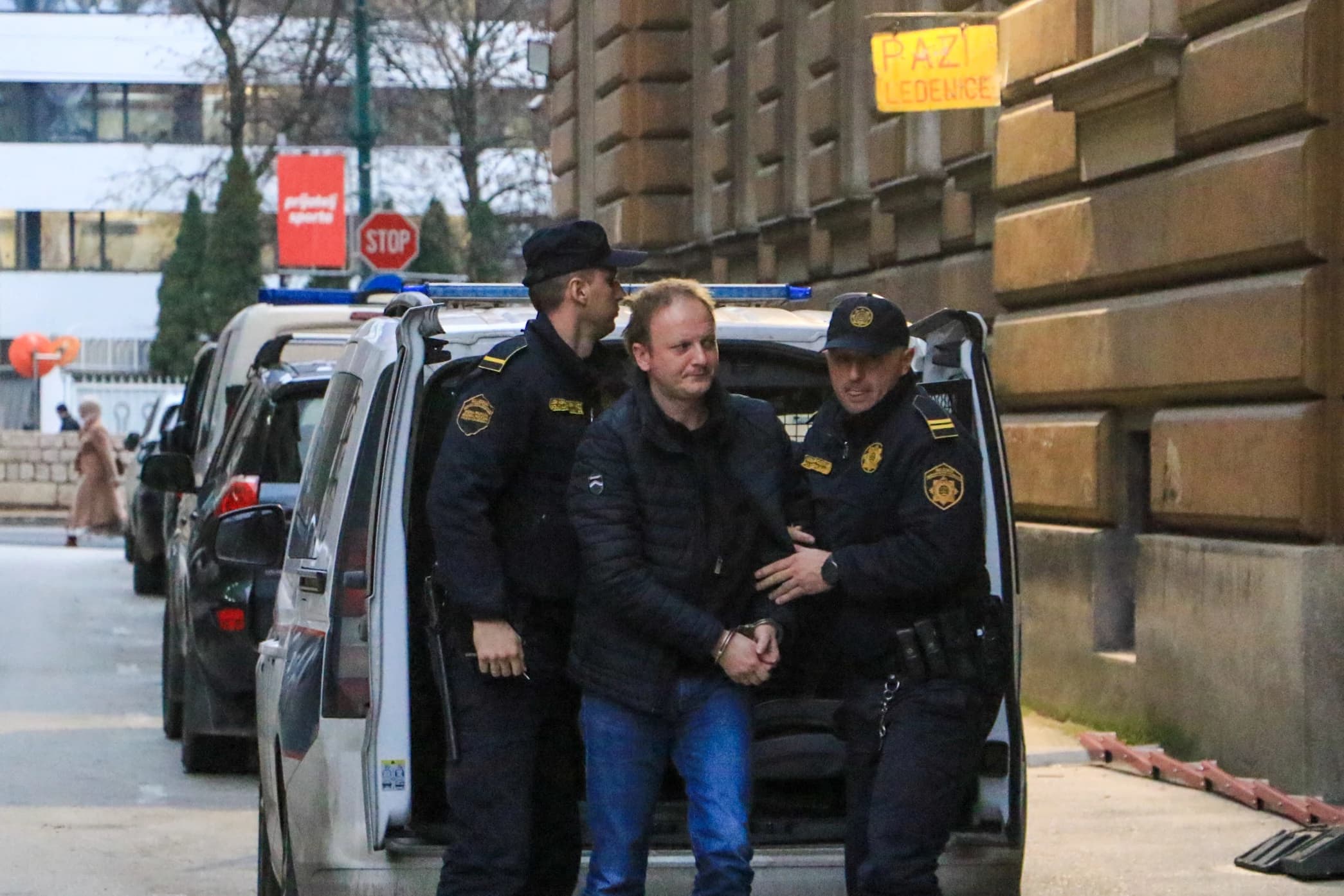 S dovođenja Bojana Bošnjaka u Kantonalni sud